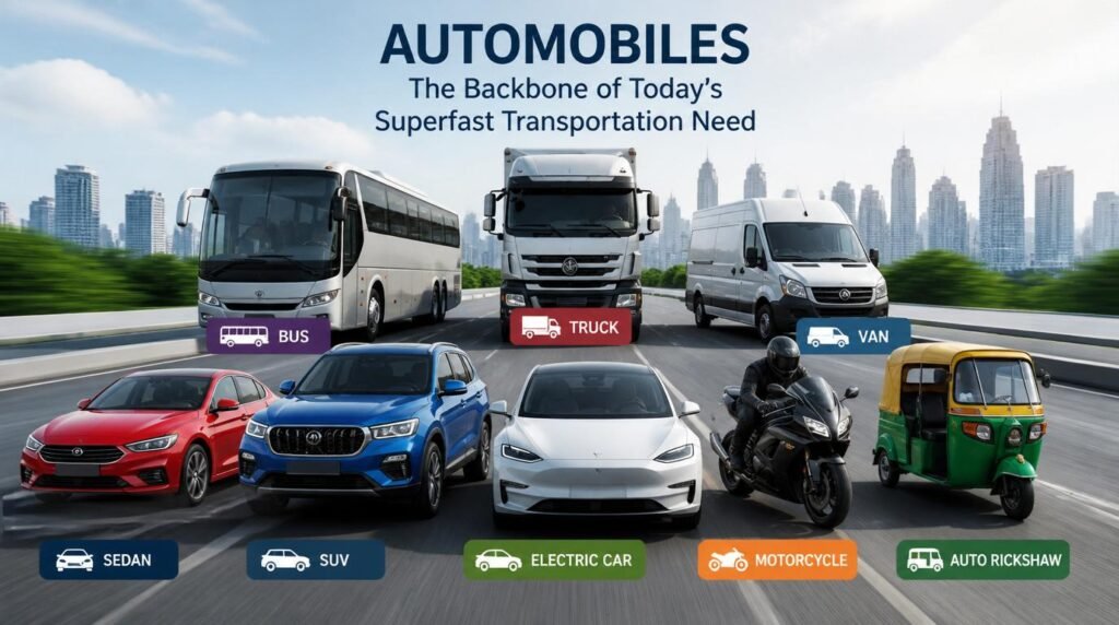 Automobiles: The Backbone of Today’s Superfast Transportation Need